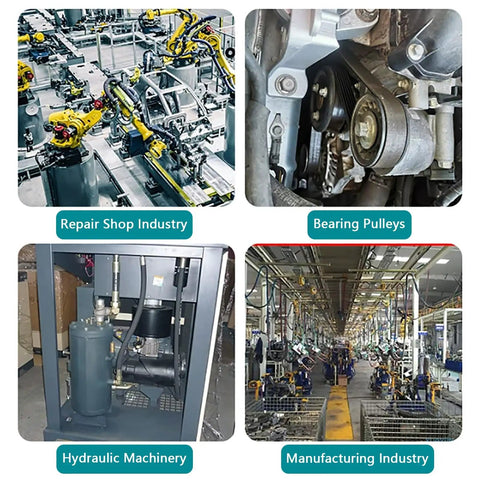 No Fuss Hydraulic Gear Puller With Quick Swap Two Or Three Jaws For Wheel Bearings And Hub Separation Portable Shop Tool Kit used in a hydraulic machinery setting.