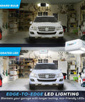 Heavy Duty Chain Drive Overhead Garage Door Opener BU100 lighting comparison: standard bulb vs integrated LED in garage.