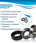 Kick The Nasty Grind And Get Your Washer Spinning Smooth With This Heavy Duty Bearing And Seal Replacement Kit For Lg And Kenmore Top Load Models Built To Last - AISI 52100 Chrome Steel parts.