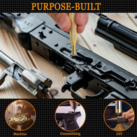 Dead Nuts Precise Torque Screwdriver Featuring Audible Click Factory Calibration 10 To 70 Inch Pounds in use on firearm for gunsmithing.