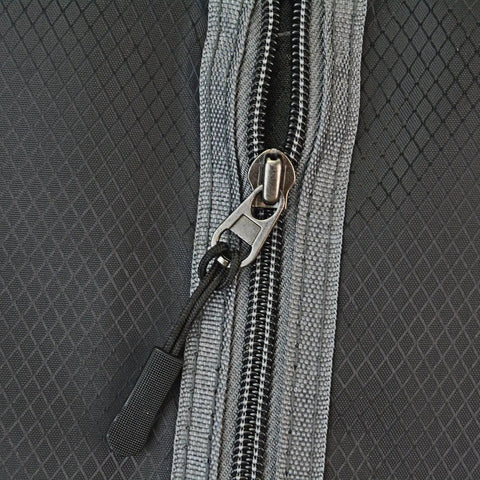 Black Nylon Zipper Pulls 10 Pack With Non Slip Gripper Two And A Half Inch Universal Zipper Tabs Replacement Fixers on a zipper