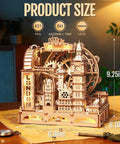 3D Wooden Puzzle For Adults Marble Run London Adventure 431 Piece Set, 8.86 x 9.25 x 6.10 in