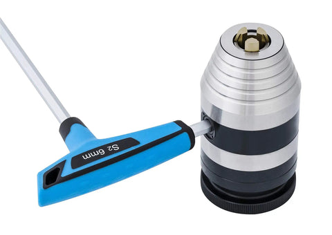 Beefy Titanium Drill Chuck With JT6 Mount 0.3 To 13 Mm Clamping Range 400 To 750 Kgf-Cm Power Bi-Directional Spin