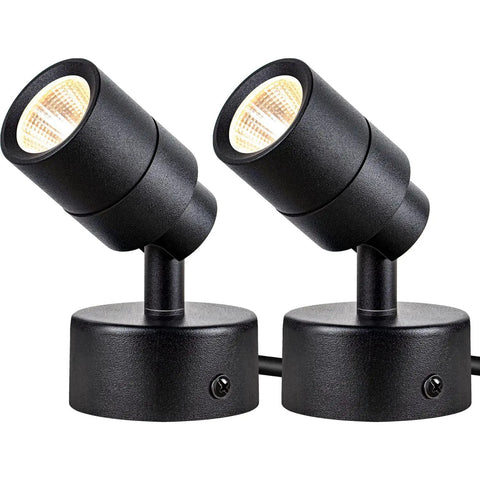 uplight for plants indoor Two Pack Led Indoor Spotlight 120V 3W 3000K Warm White ✓