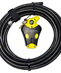 Python Adjustable Cable Lock For Cinching Tight Security No Flapping In Truck Beds Weather Tough Aluminum Alloy With Vinyl Coated Cable