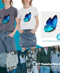Direct To Film Transfer Paper Kit For Diy Crafters 50 Sheets A4 Size 8.5 By 11 Inches Printable Heat Transfer Paper For Sublimation on T-shirts