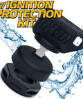 Ignition Switch For Lawn Mower With Ultimate Protection System Dust Cover And Soft Grip Umbrella Key Upgrade Includes 3 Keys