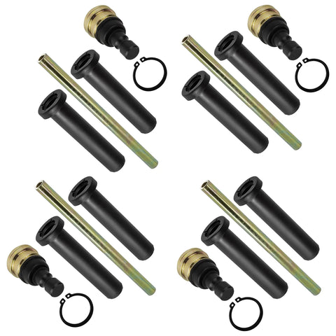 Front A Arm Pivot Bushing Ball Joint Kit For Polaris RZR 570 800 Series 2010 2014 2012 2020 S 570 2017 Trail 570 2021 2022 Off Road Ready OEM Compatible With 5138791 5137104 5436973 5431596 5433066 5434551 5436220 7082507 7081924 70816, bushings and joints