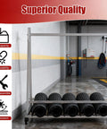 Open Style Mobile Floor Mat Transporter Cart With Wheels, Heavy Duty Galvanized Steel Rack For Industrial And Commercial Mats, 40 By 28 By 42 Inches, Supports Up To 300 Lbs, Lockable Swivel Casters, Durable Rust Resistant Design.