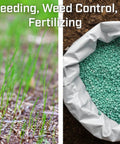Seeding grass and blue fertilizer pellets, use with Chest Mounted Grass Seed And Fertilizer Spreader With Easy Fill Hopper 35 Pound