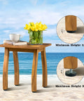 Table with One Quarter Inch Threaded Furniture Feet Levelers Set Of 12 Adjustable Black Nylon Glide Feet, showing leveling height adjustments.