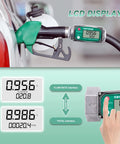 Your Go To 1.5 Inch NPT Fuel Flow Meter With LCD Inline Turbine Delivers 10.5 To 74 GPM for various liquids in use at fuel pump