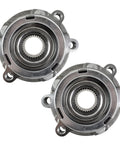 Front Left And Right Wheel Bearing And Hub Assembly Set Bolt On Ready Durable OEM Style Fit For Infiniti JX35 2013 QX50 QX60 Nissan Altima Maxima