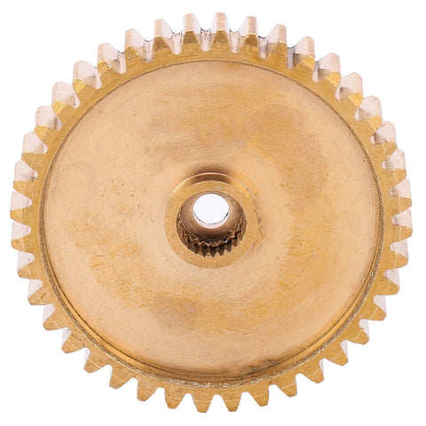 Brass Pinion Spur Gear 40 Tooth For Servo 25 Tooth Spline 0.8 Mod Industrial Robot Part 4305 0025 0040 High Torque Gear