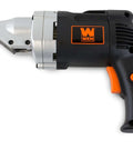 Heavy-Duty Metal Shear With Swivel Head, Variable Speed, 4-Amp Power, Cuts Up To 18-Gauge Sheet Metal And 20-Gauge Stainless.