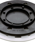 Replacement 125mm Soft Sanding Pad For 5 Inch Random Orbit Finish Sanders With StickFix Hook And Loop Design shown in close-up