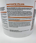 Label on Concrete Patch Plug For Waterproof Repairs Quick Set Sealant For Small Cracks And Voids Durable Seal Easy Install