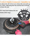 Pro Grade Dry Dual Clutch Transmission Removal And Installation Tool Kit For Ford Focus Fiesta Transit Connect 2019 And B MAX DPS6 Compatible Heavy Duty DIY Friendly Professional Alignment Tools used on clutch assembly
