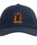 Forklift Operator Baseball Hat For Warehouse Crew Adjustable Navy Blue Cap With Dope Printed Graphic For Men And Women Logistics Pros