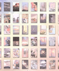 Complete Scrapbook Kit With 114 Pieces Aesthetic Supplies including vintage style image cards for creative journaling projects