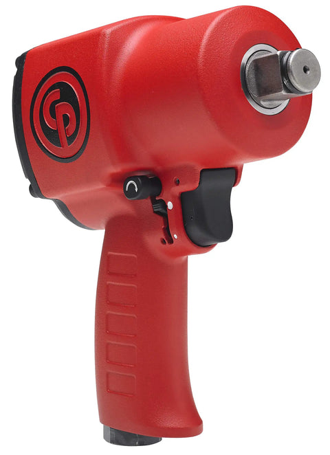 Super Tight 3/4 Inch Air Impact Wrench With Comfortable P Grip And Tease Trigger Control Delivering 1050 Foot Lbs Of Solid Power Inside A Featherweight Red Steel Housing Engineered To Shred Stubborn Fasteners Without Throwing A Fit