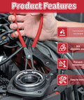 Internal Snap Ring Kit 315 Pieces 7 Size M8 To M20 E Clip Assortment in use for auto repair with corrosion resistant features