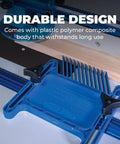 Real Deal Adjustable Featherboard For Router Table And Table Saw Safety Workholding Wedge Lock Mount Fits Miter Slot T Track, durable plastic composite design.