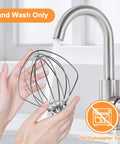 Wire Whip For Tilt Head Stand Mixer Accessory Replacement Egg Cream Stirrer Great For Whipping Egg Whites Stainless Steel Hand Wash Only