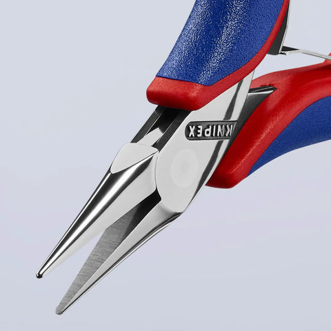 Ultra Fine Electronics Pliers With Flat Tips For Tiny Component Handling, Pro Grade Precision Grip And Smooth Surfaces close-up