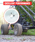 Go-kart with Six Inch Go Kart Brake Rotor For Manco 9598 9597 YerfDog Carter ASW Bristers Airheart MB1 Predator engines