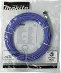 Ultra Lightweight Contractor Air Hose With True Kick Ass Kink Resistance Hella Tough All Weather Body For Framing Roofing And Seamless Steady Airflow Every Single Day On The Job Site in a clear package, showing 50ft length.