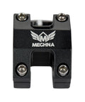 Short 22.2mm Bike Stem 35mm Reach For Mountain Road BMX, 6061 Aluminum Alloy Super Light Handlebar Stem front view