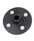 Badass Rear Wheel Hub With One Inch Bore And Quarter Keyway For Go Kart Atv Quad Trike Steel Construction with stud pattern.