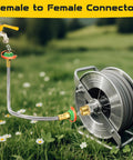 3 Foot 304 Stainless Steel Leader Hose Female To Female For Hose Reel Kink Free Flexible Metal Water Hose in garden