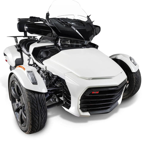 Sway Bar End Links For Can Am Spyder 2013 To 2026 F3 RT RS ST Series Black Heim Joint Upgrade For Smoother Ride Tight Handling And Stable Cornering On Street And Light Trail, front view