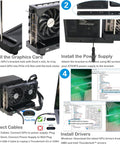 Level Up Your Setup With This Sick External Egpu Dock Running On Usb4.0 And Tb4.0 Tech Engineered Smooth As Butter for graphics card installation steps.