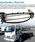 Isuzu Diesel Exhaust Fluid Level Sensor Replacement for NPR HD NPR XD NQR NRR 4HK1 Engines shown with white truck