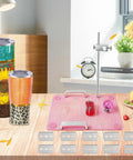 Cup Edging Tool With Replacement Blades, Edger Trimmer For Custom Tumblers, in glitter pink with included sharp blades.
