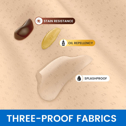 Elastic Thumb And Wrist Support Brace Pack Of 2 Splashproof Compression Sleeve, khaki fabric shows stain resistance, oil repellency