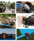 Collage of 5KW Axial Flow Hydro Generator With Three Phase Output For Low Head Water Turbine High Efficiency 400V 9A Power System.