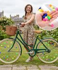 216 Piece Multicolor Bike Wheel Spokes Beads Clip On Decorations for spokes and rims dope way to style your ride.
