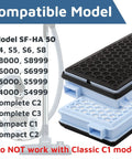 SFHA50 Replacement Vacuum Filter Two Pack For Powerful Allergen Busting Removal And Strong Suction On S Series image