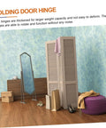 Room with folding door on secret door hinge for doors and cabinets heavy duty invisible hinge for quiet smooth operation vintage style butt hinge for folding shutters and tables easy install durable cabinet hardware