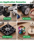 71 Piece Carbon Steel Ball Bearings Kit With Double Shielded Protection, Includes 693ZZ 623ZZ 624ZZ 685ZZ 687ZZ 627ZZ for 3D printers, RC vehicles and small motors