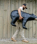 Carrying 3D Black Bear Archery Target For Realistic Hunting Practice In The Backyard, Self-Healing Foam With Dura-Flex Construction
