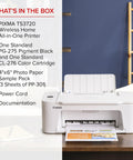 All In One Wireless Printer For Home Use With Easy Setup And Fast Print Speeds Print Copy Scan In One Compact White Unit