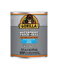 Waterproof Patch And Seal Liquid Black 16 Ounce Package Pack Of 6 Heavy Duty Flexible Rubberized Sealant Can Front View