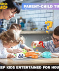 Hands On Electronics Kit For Kids Aged Five To Seven With Sixteen Circuit Parts And Over Four Hundred Forty Projects Including Infrared Sensor Module Hand Crank Generator RGB Light Module And Flying Saucer Accessories STEM Toys Curious Young Minds parent-child time with kids building circuits