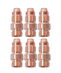 123 Piece TIG Welding Torch Kit with Low Profile Gas Lens System and Pro Grade Alumina Nozzles, copper connectors