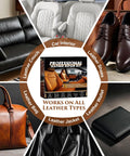 Leather Repair Kit For Furniture And Cars With Easy Color Match, Fix Scratches And Cracks On Couches, Car Seats, Jackets, And Purses